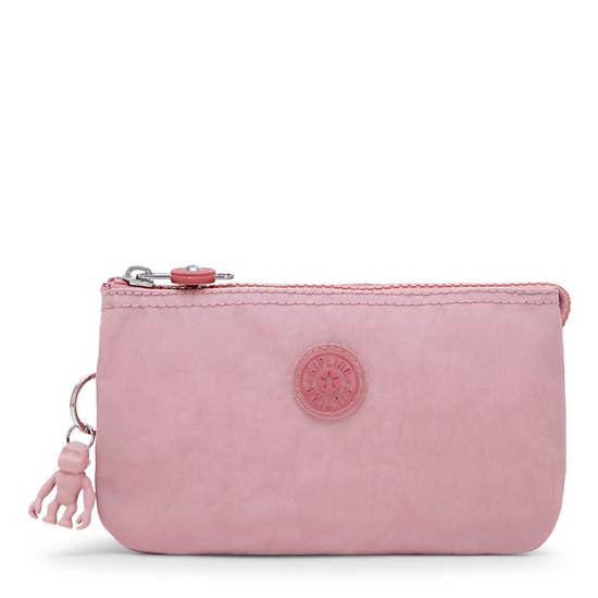 Kipling Creativity Large Pouch Taske Lyserød | DK 2090FD